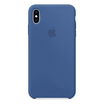Apple iPhone XS MAX Silicone Case - Blue